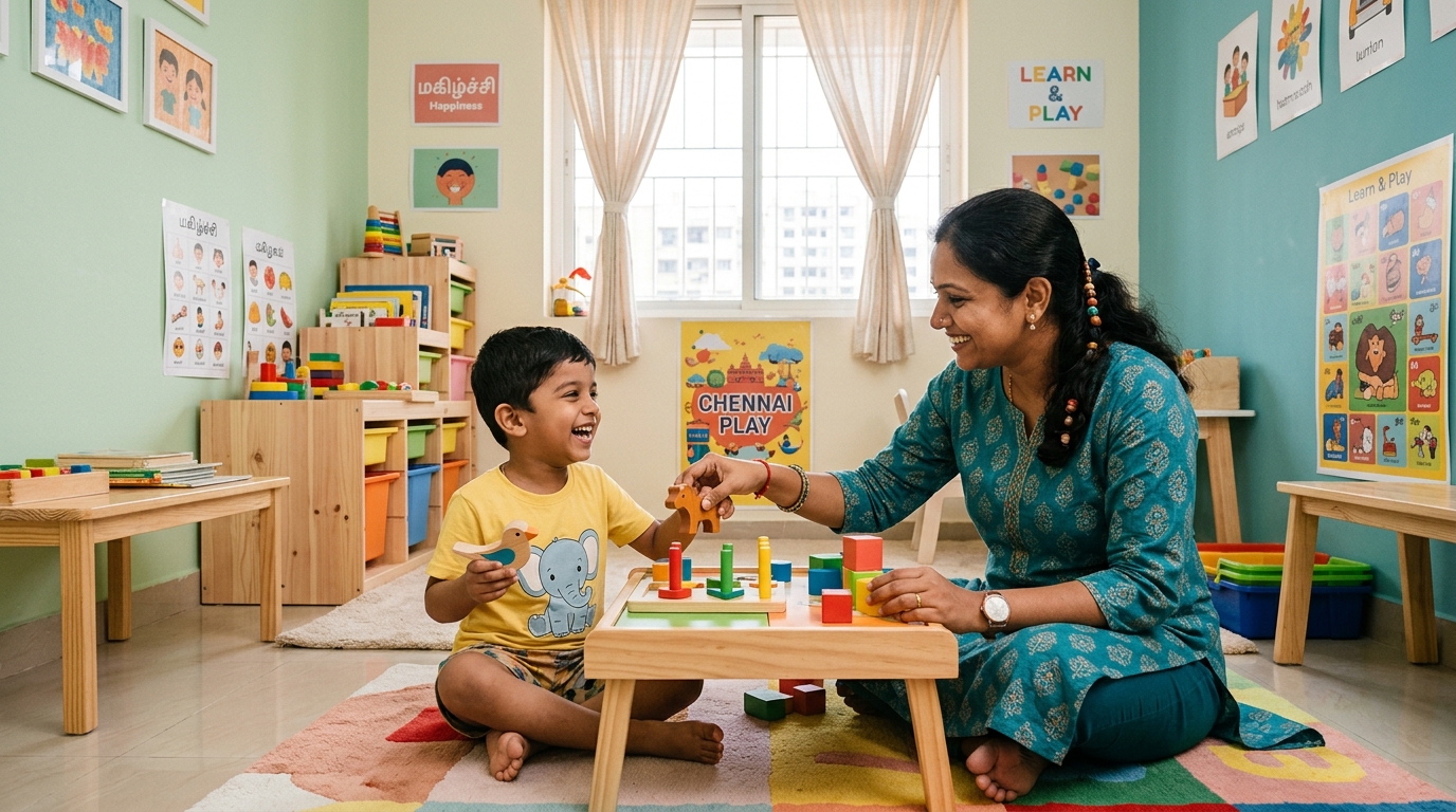 Pediatric therapy session at Mirth Child Development Centre